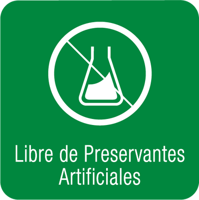 Libre de Preservantes Artificiales